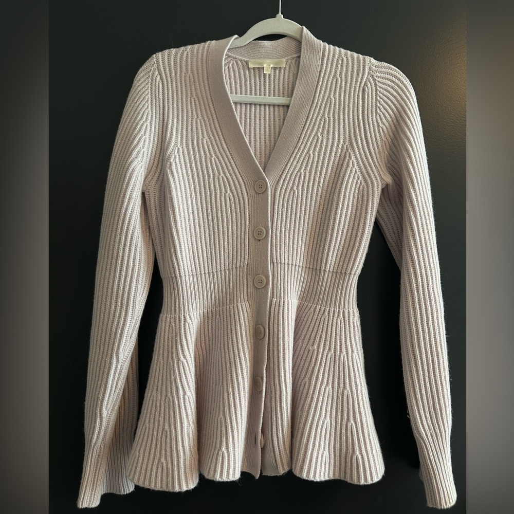 Selling this stunning LoveShackFancy Peplum Cardigan Sweater💖💖